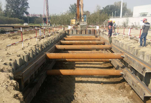 钢板桩施工 钢板桩施工