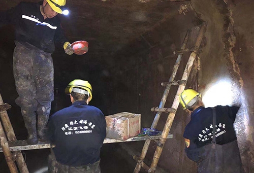 伸缩缝堵漏施工