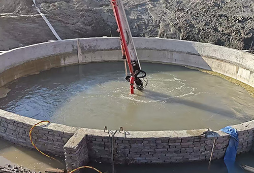 沉井水下封底 沉井水下封底